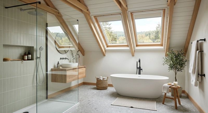 Attic Bathroom Remodeling in Lawrenceburg, IN