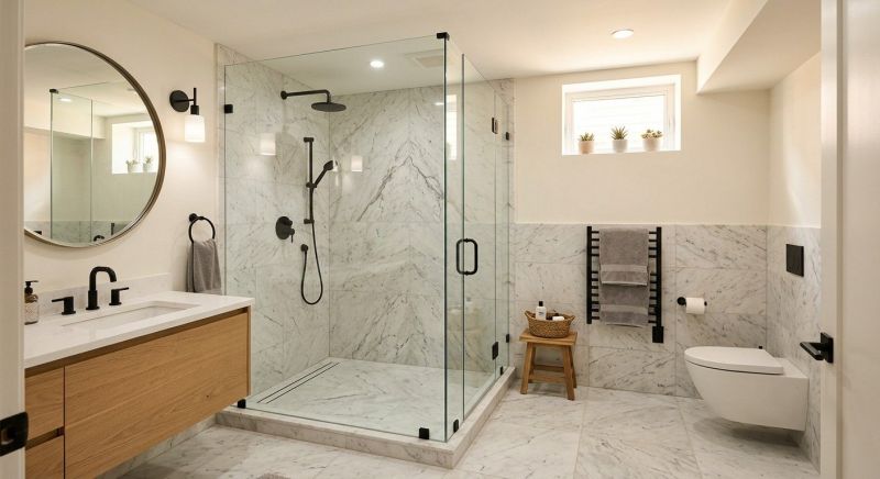 Basement Bathroom Remodeling in Lawrenceburg, IN