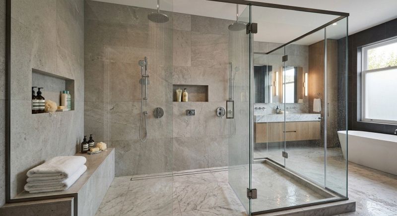 Shower Enlargement in Guilford, IN