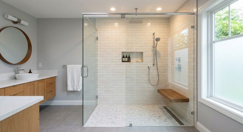 Shower Enlargement in Lawrenceburg, IN