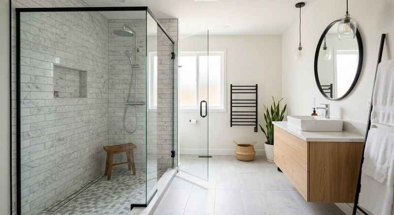 Tub To Shower Conversion in Miamitown, OH